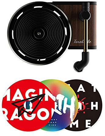 Hamkaw Auto Lufterfrischer Retro Vinyl Record Auto Air Vent Duft Diffusor Klimaanlage Outlet Parfüm Plattenspieler Dekor Auto Aroma Parfüm Diffusor Geeignet für Auto nach Hause