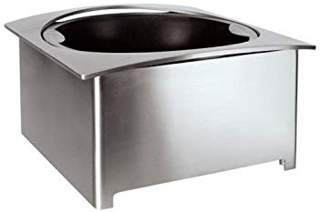 legendURN Cache-Pot ou jardiniére en INOX | Vase funéraire en INOX de différentes Couleurs | Urnes-FUNÉRAIRES