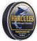 HERCULES Farbechte Geflochtene Angelschnur, 100m PE Geflochtene Schnüre, 4 Stränge Multifile Angelschnur, 40lb Test für Salzwasser und Süßwasser, Schwarz, 40lb, 100m