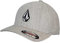 Volcom Full Stone Flexfit Cap (Heather Grey, L/XL)
