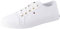 Tommy Hilfiger Mujer Vulcanized Sneaker Essential Nautical Zapatillas, Blanco (White), 36 EU