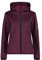 CMP - Melange-Softshelljacke für Damen mit abnehmbarer Kapuze, Amaranth Mel.-Fuchsia, D44
