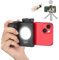 UURIG PH-14 Smartphone Camera Shutter Handle Grip w Detachable Wireless Bluetooth Remote Control,Three-Gear Adjustable Fill Light for iPhone Samsung Google OnePlus Phones Video/Photo Shooting