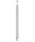 1 Piece 7 Section Replacement Telescopic Aerial Antenna TV Radio DAB AM/FM Universal Telescopic Aerial Antenna Length 740mm