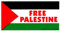 Free Palestine – Magnetischer Autoaufkleber / Aufkleber Magnet (14,6 x 7,6 cm)