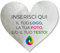 Teetaly Cuscino A Cuore Personalizzato con Foto e Scritte da un lato, 40x35 cm, Lavabile