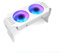 ITleads Memory RAM Cooling Fans,5v/3-Pin ARGB Light Effect Memory Cooler for DIY PC Gaming. (White)