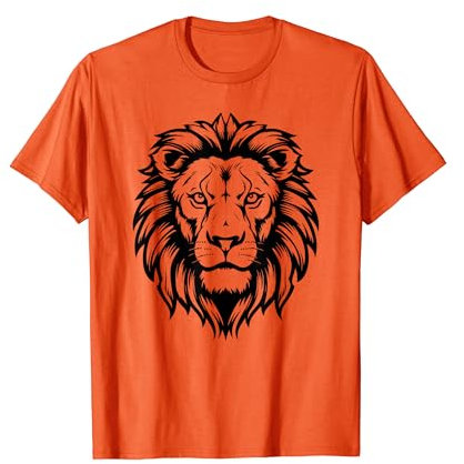 Oranje Löwen Gesicht Niederlande Holland T-Shirt