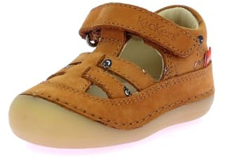 Kickers SUSHYK LT,Salome Bebe Camel Imprime Zebre, 27 EU