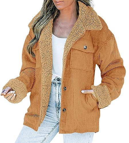 ZTFYKLIN Angebote Tages Blitzangebote Trachtenjacke Damen Beige Übergangsjacke Damen Übergröße Winterjacke Für Dicke Frauen Damen Mantel Schwarz Elegant Softshell Damen Mantel Gutschein Verpackung
