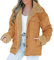 ZTFYKLIN Angebote Tages Blitzangebote Trachtenjacke Damen Beige Übergangsjacke Damen Übergröße Winterjacke Für Dicke Frauen Damen Mantel Schwarz Elegant Softshell Damen Mantel Gutschein Verpackung