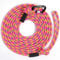 LUCKY LUCY Hundeleine 5m, für mittel & große Hunde (bis 80kg), reflektierend, mit starkem Aluminium sicherheitskarabiner, schöner Fuchsia