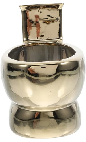 STOBAZA 1 Pieza Taza de Cerámica Forma de Inodoro de Taza de Café Creativa para Fiestas y Diseño Gracioso con Detalle de para Bebidas y Decoración de Eventos