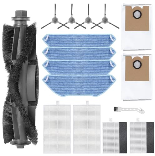 Heykewi Kit di accessori di ricambio per Lefant M2 / M2S / M2 Pro / M2S Pro / M2 Plus Robot Aspirapolvere Accessori di ricambio (18 accessori)