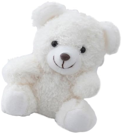Porte‑clé Ours – Porte‑clé Nounours en Peluche & Charm, Doux de 12 cm pour Sac, Clés ou Voiture, Idéal Cadeau pour Couple ou Meilleur Ami