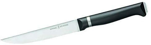 Opinel Küchenmesser, Intempora, Tranchiermesser Kochmesser, Edelstahl, Schwarz, 30 x 2 x 1 cm