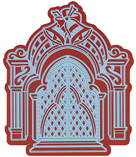 Marianne Design LR0337 Creatables Petras Glocken - Stanzschablone und Prägeschablone für die Kartengestaltung und Scrapbooking, Metal, blau, 11,6 x 12,7 x 0,4 cm
