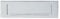 City Deco Centre CLASSICAL External Door Furniture PLAIN Letter plate - Finish - Polished Chrome (CP)