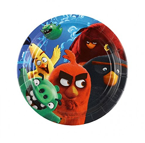 Amscan – 9900927 – 8 Flache Angry Birds