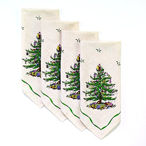 Spode Collection, Cotton Polyester, Multicolor, 20 x 20 (Set of 4)