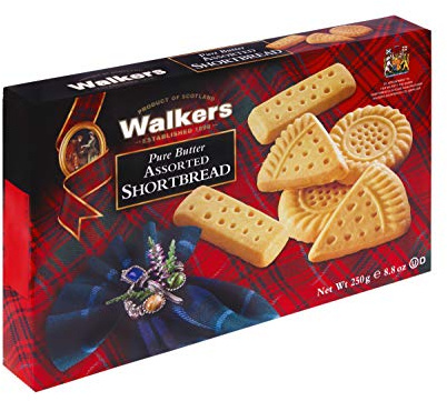 Walkers Assorted Shortbread 250 G (Pack of 3)