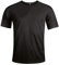 MKR Quick Drying Breathable Cooling Short Sleeve Sports T-Shirt with UPF40+ Sun UV Protection (Black, XL)