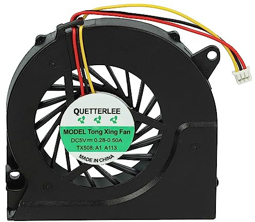 vhbw ventola per CPU/GPU compatibile con HP Compaq 6520s, 6530s, 6510B, 6515B, 6710B, 6710S, 6720s, 6730s notebook, laptop, con spina 3 pin