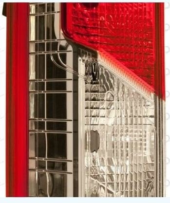 Prasco Heckleuchte FD9134154 links | Kompatibel mit: FORD TRANSIT V363 Bus, TRANSIT V363 Kasten