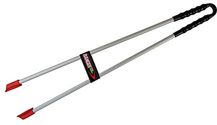 The Helping Hand Company Ranger Max - Manico Dritto, 35 cm, Colore: Rosso/Argento
