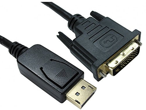 Bluecharge Direct 1m Display Port to DVI-D Cable 24+1 Pin Male to M Monitor Adaptor Cable Lead