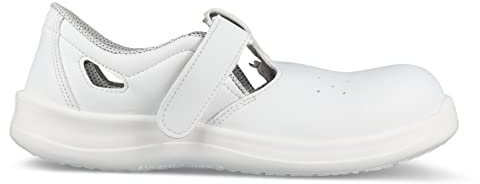 SIKA Select S1 SRC Hook & Loop Sicherheitssandalen Herren & Damen | Komfortable Sicherheitsschuhe Sandalen | Sicherheitssandale Leicht und Waschbar | Ideal für Pharma- und Lebensmittelindustrie