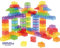 EDUPLAY Transparente Bausteine 90-TLG.