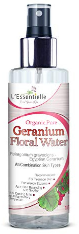 Organic Pure Geranium Hydrosol Floral Water 150ml