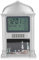 1 Stücke Kunststoff Azan Gebet Nimaz Uhr, Digitalen Kalender Zeitanzeige Wecker Wanduhr mit LCD-Anzeige(Grey)