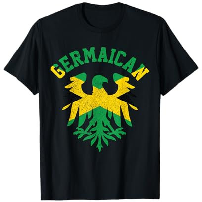 Germaican - Jamaika Flagge Reggae Rastafari Rasta Geschenk T-Shirt