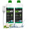 BiOHY Parkettreiniger (2 x 1 liter) + Dosierer | Konzentrat für versiegeltes & geöltes Parkett | materialschonend & schmutzlösend | für eine streifenfreie Reinigung | 2 in 1 Pflege & Reinigungsmittel