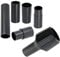 SPARES2GO Dust Extractor Port Adaptor Reducer Kit Compatible with Black & Decker Power Tool Sander (Pack of 6, 30mm 32mm 35mm 38mm)