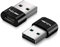 USB C Adapter [2-Pack],USB C to USB Adaptor,USB,Fast charger plug connector PD Mains UK Type C Wall Charging Power Adapter iPad 8 8th 9 9th Generation,Samsung Galaxy Note 10 Tab S8