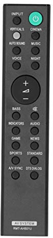 ASHATA Télécommande de Barre de Son RMT-AH501U pour HT-X8500, télécommande de Remplacement pour Haut-Parleur pour HT-X8500