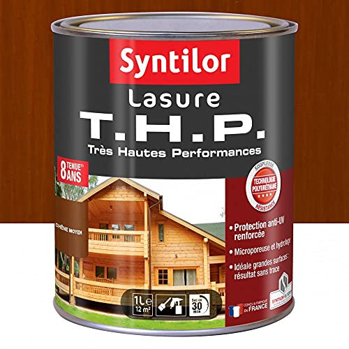 Syntilor Lasure Thp 8 Ans chêne Moyen satiné 1 l