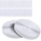 Pinsheng 10Mx20mm Bande Agrippantes Adhésives, 2PCS Ruban Hook Loop Autoadhésif Autocollant Scratch Bande Autoadhésif Pour Cadres Photo Toile Moustiquaire Installation(Blanche)