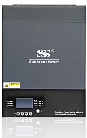Sunstonepower Off-Grid Wechselrichter 24V DC 4KW Reine Sinuswelle Solar MPPT Inverter für AGM Gel LiFePO4 Batterie