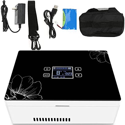 Custodia frigo per insulina USB Mini scatola di conservazione frigorifera, frigorifero a temperatura costante per frigorifero portatile, frigorifero portatile per farmaci 2-8°C con batteria al li