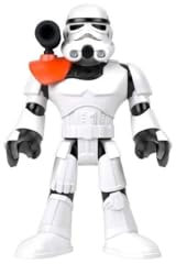 Fisher-Price Imaginext STAR WARS Spielzeug XXL Sturmtruppler-Figur, ca. 42 cm große, bewegliche Figur mit Starter für Kinder ab 3 Jahren, HXG53