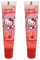 Hello Kitty Lipgloss Tube 2er set - Für strahlende Lippen mit Erdbeerduft - Classic Tube - Lipgloss für kinder- Feuchtigkeitsspendender Lip Gloss, Langanhaltend Lip Glow-2X12gr