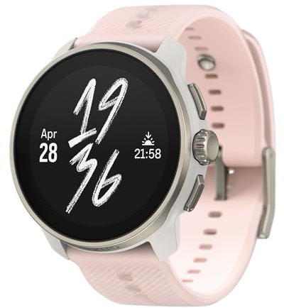 SUUNTO Race S Laufuhr mit AMOLED Touchscreen, Zweifrequenz GPS Sportuhr, Krone & Tastenbedienung, HRV & Schlafverfolgung, KI-basierter Trainingsplan, Kostenlose Offline-Karten, 50m Wasserdicht
