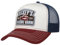 FWS Boxing Barn Trucker Cap Basecap Baseballcap Truckercap Meshcap Herren - Snapback, mit Schirm, Schirm Sommer Frühling-Sommer - One Size blau-weiß