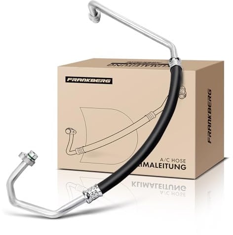 Frankberg Tubo de Aire Acondicionado Manguera de Aire Acondicionado Tubo de presión Compatible con Trafic II Combi FL 2.0L 2.5L Diesel 2006-2024 VivaroJ7 1.9L-2.5L Replace# 8200413358