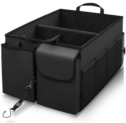 FelEa Kofferraum Organizer, Für VW Touran 2016-2023 Kofferraumtasche Faltbar, Multifunktionellem Auto Faltbox, Auto Kofferraum Organizer, Camping, Picknick, Einkaufenf,A