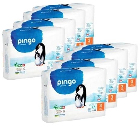 Pingo Sparpack Windeln T3 (4-9 kg), 352 Stück